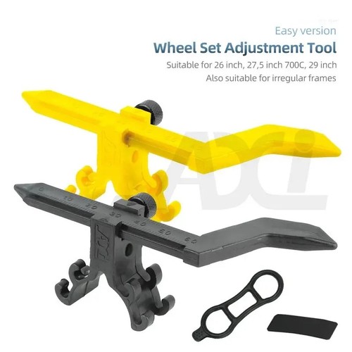 Bicycle wheel truing - stand, w/