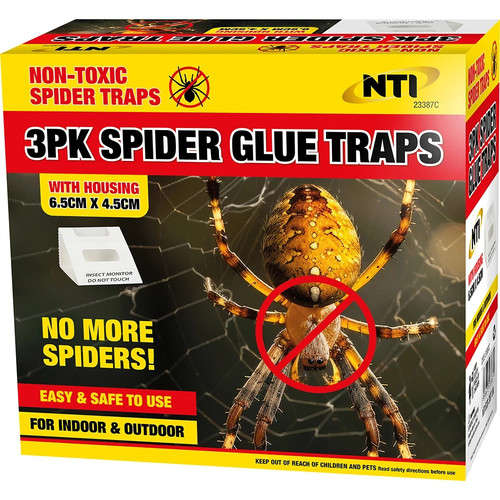 Pack spider glue traps - 3,