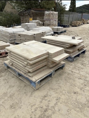 New buff yorkstone - new***, bullnose