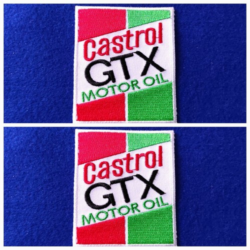 Castrol oil patch pair - patch, (c)