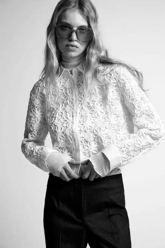 Zara pretty ecru macramé - pretty, boho