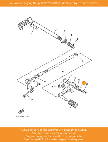 Yamaha washer plate - washer,,