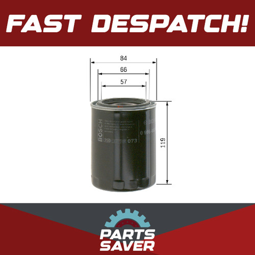 Oil filter 0986452000 bosch - oil,