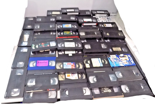 Bundle 52x vhs tapes - bundle, mostly