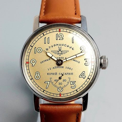 Soviet vintage watch pobeda - vintage,