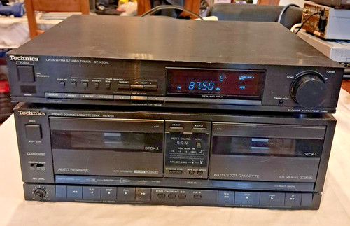 Technics double stereo tape - technics,