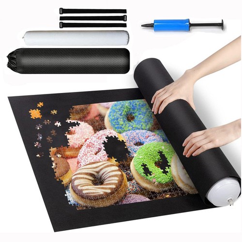Jigsaw puzzle mat roll - roll, up