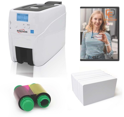Plastic card printer bundle - card,