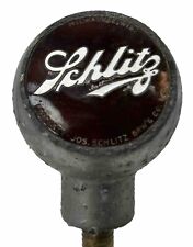 Schlitz Beer Tap Ball Knob Pull Handle RARE JOS. SCHLITZ BRW'G CO MILWAUKEE WIS