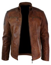 Mens Brown Vintage Antique