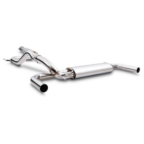 Stainless catback exhaust - stainless,