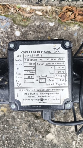 Grundfos str 1 5 - str, bar