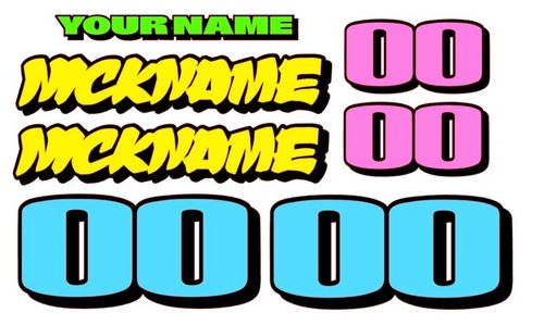 Xset vinyl signs stickers - 1,