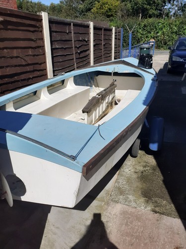 Gp14 sailing dinghy - , now