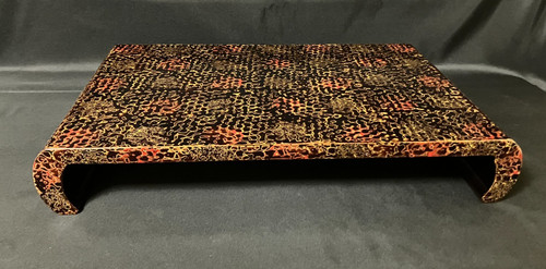 Japanese display stand lacquer - display,