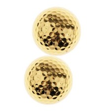 Golf Balls 2 Pieces, Gold