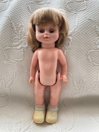 Vintage walking doll - walking,