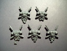 5 Space Marine Grey Knight Personal Teleporter Backpacks bits