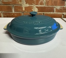Le Creuset Stoneware Oval Casserole Dish With Lid 25cm