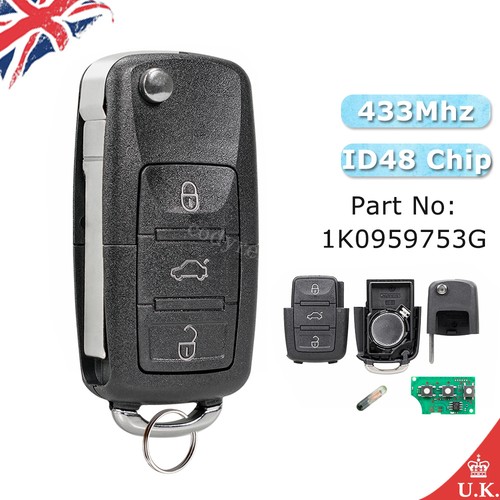 433mhz remote key - fob, for