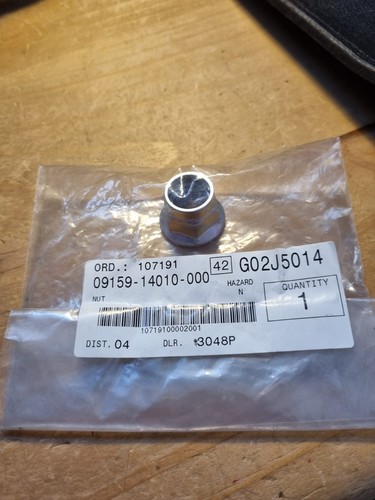 Suzuki nut prop shaft - suzuki, rr