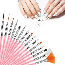 15PCS Gel Nail Art Brushes Set