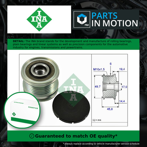 Overrunning alternator pulley - alternator,