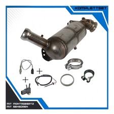Diesel particulate filter DPF Mercedes C E 220 250 CDI OM651.911 A2044901392 with accessories