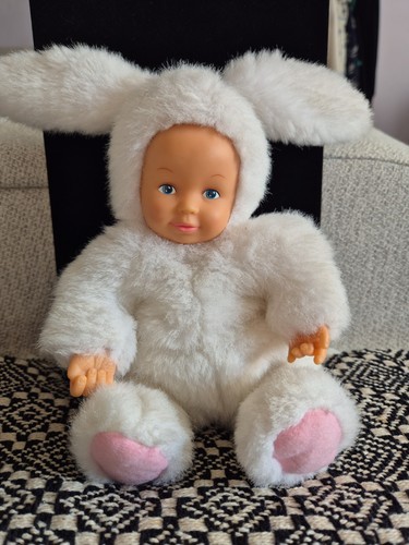 Anne geddes white bunny baby - geddes,