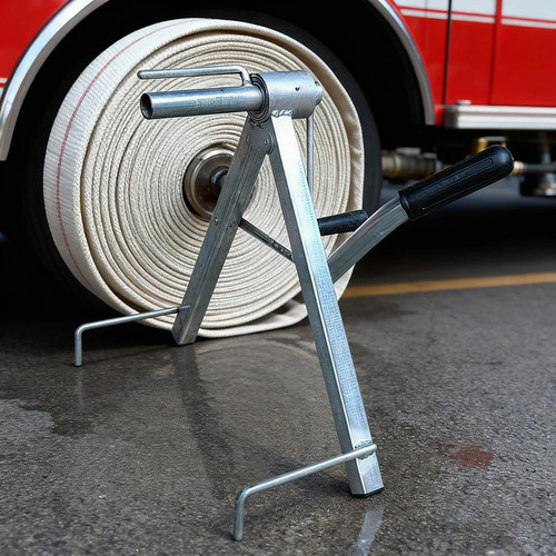 Portable hose reel machine - hose,
