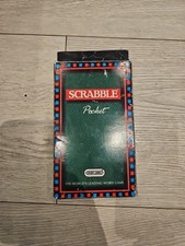Vintage Spears Pocket Travel Scrabble with Magnetic Tiles 1992 Complete Boxed ..