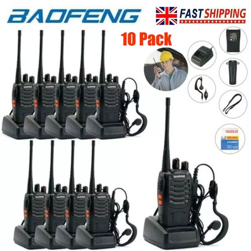 10x baofeng 888s - 10x, 400-470mhz