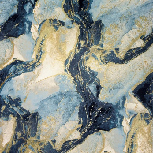 Arthouse abstract marble teal - abstract,