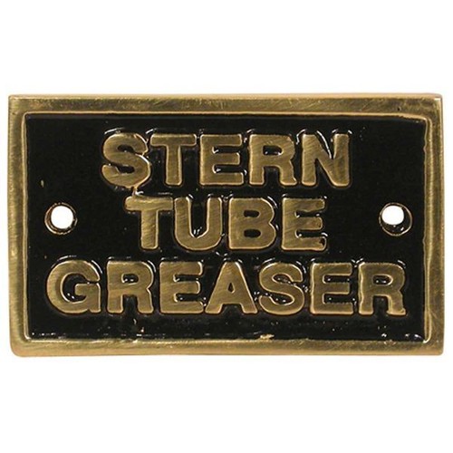 Stern tube greaser name - greaser,