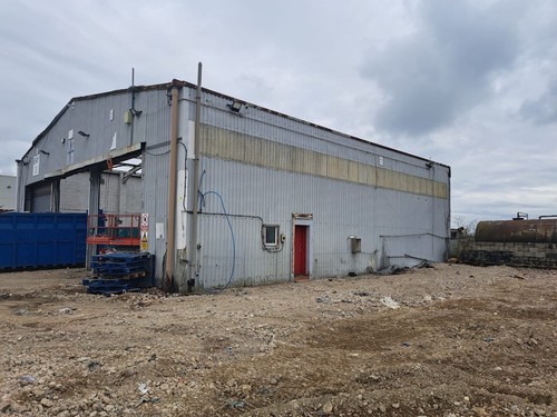 18mx20m eaves steel portal - 18mx20m,