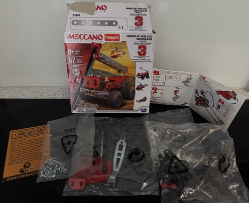 Meccano 15202 rescue squad - 15202,
