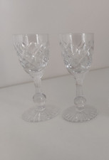 Set of 2 Tudor England Crystal