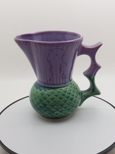 Vintage scottish thistle jug - vintage,