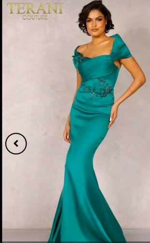 Terani couture dress off the - dress,