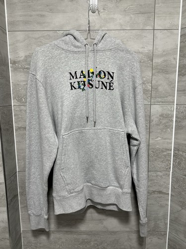 Maison kitsuné grey logo - maison,