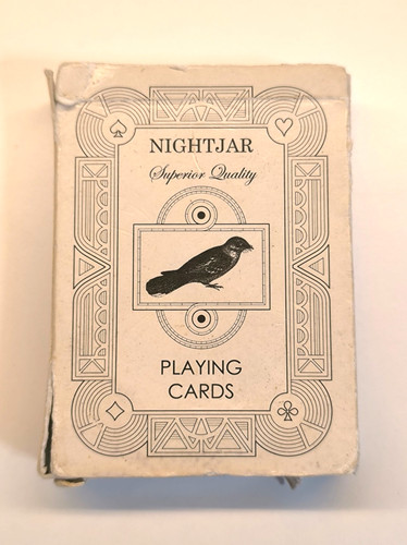 Bar nightjar playing cards - playing, –