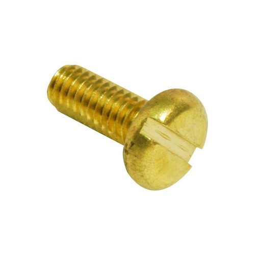 Brass screws slotted pan - slotted,