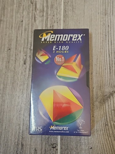 Memorex shq 180 vhs - shq,