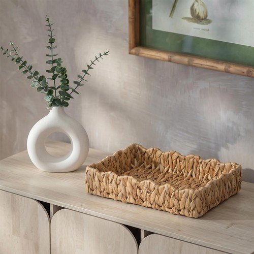 Ohs scallop seagrass tray - seagrass,