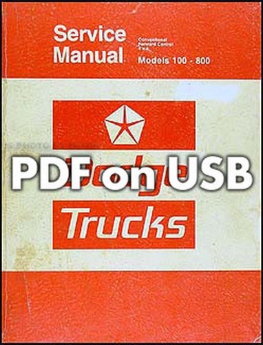 1975 1976 dodge truck usb - dodge, shop