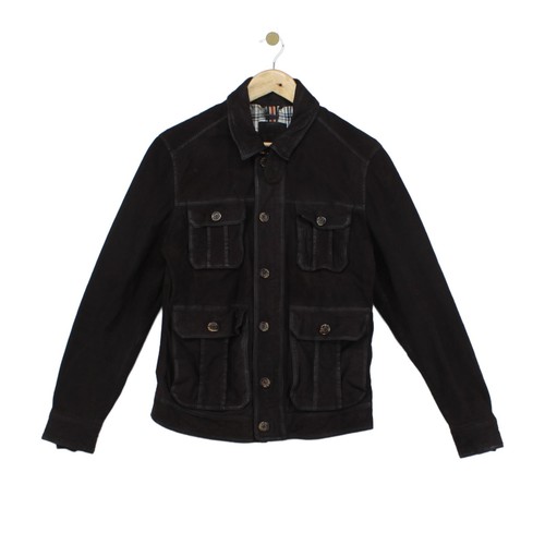 Mango leather jacket - jacket, mens
