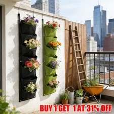 7 Pocket Wall Hanging Planting