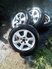 audi a3 16 inch alloys with  New tyres and wheel bolts. Tyres are 205/55R16 