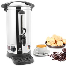 SUPERLEX Stainless Commercial Catering Hot Pot Kettle Water Boiler Warmer Coffee