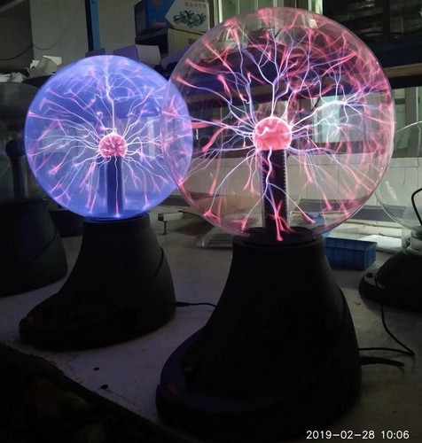 Tesla plasma ball lightning - plasma,